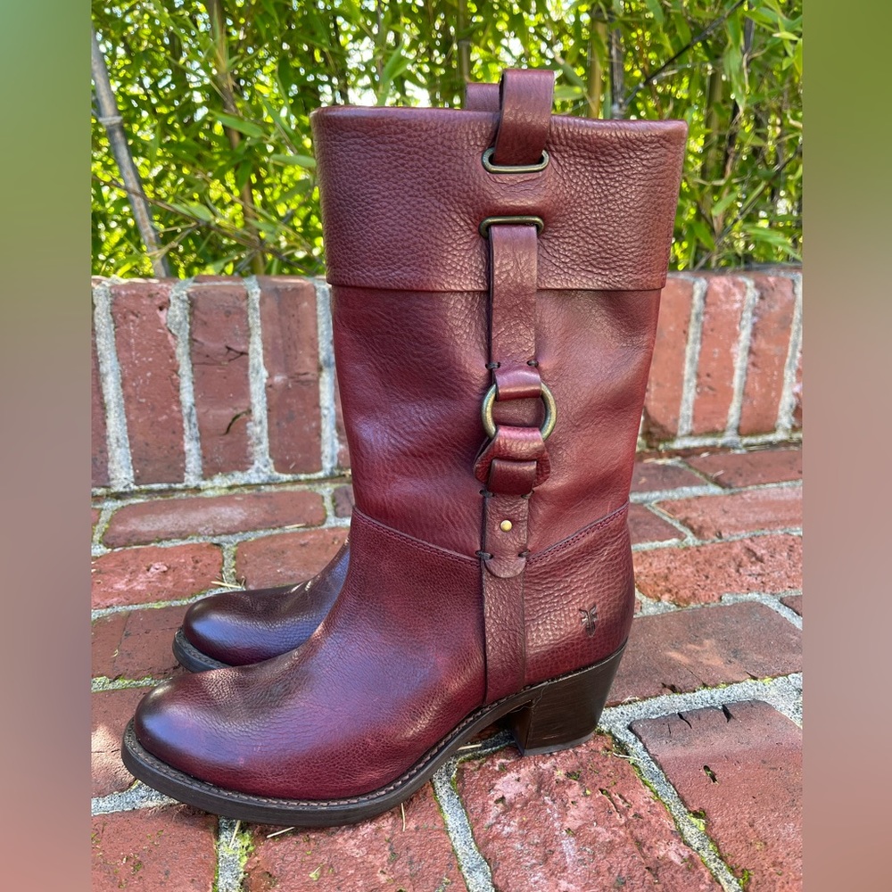 VINTAGE FRYE Buckle Boots